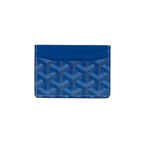 royal blue goyard|goyard card holder black.